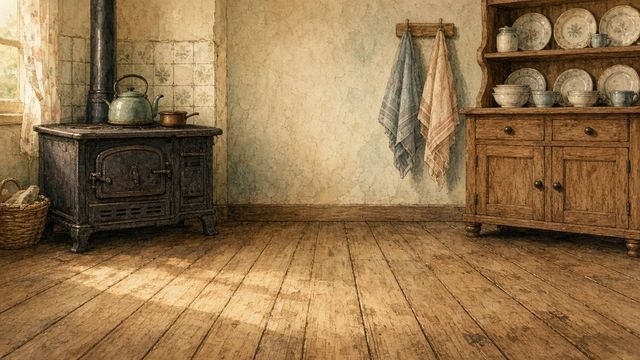 Watercolour kitchen
